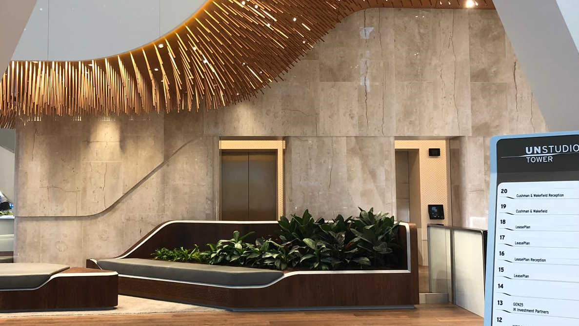 Nieuwe lobby UN Studio