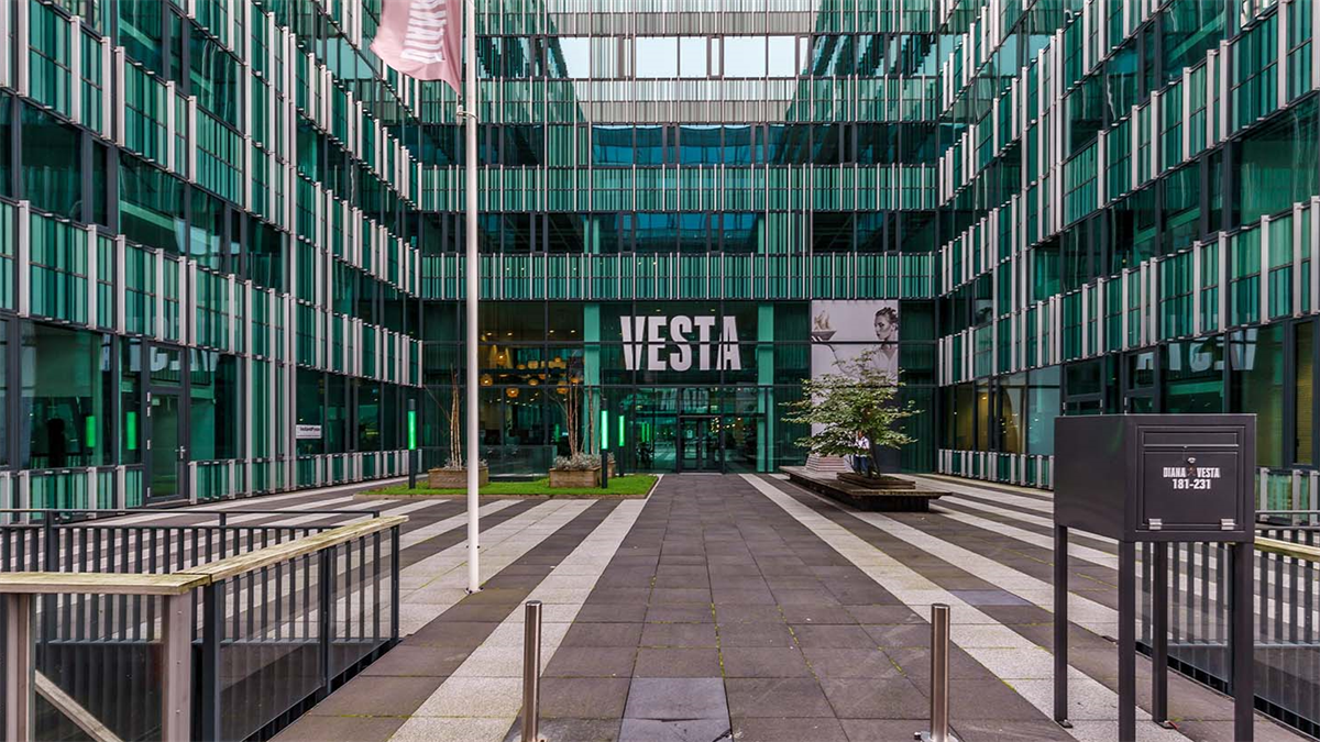 Entree Vesta gebouw