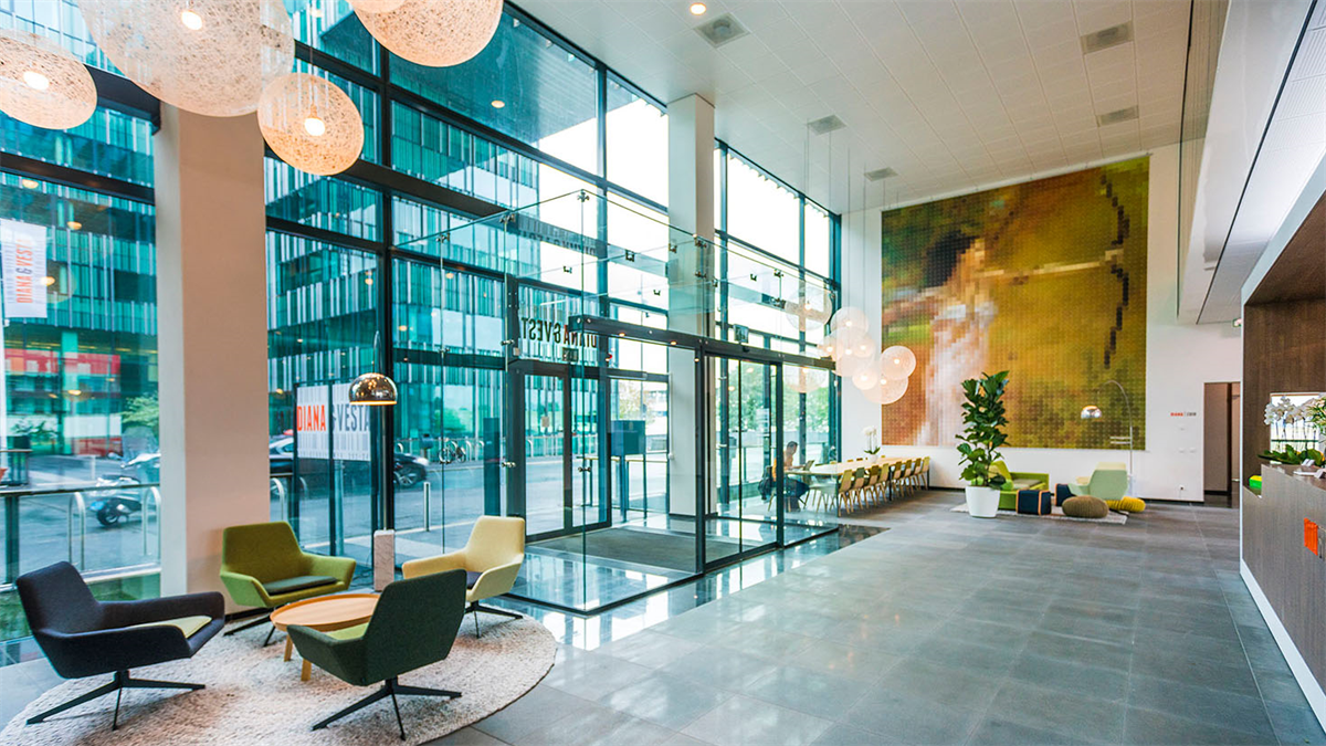 Lobby Diana gebouw