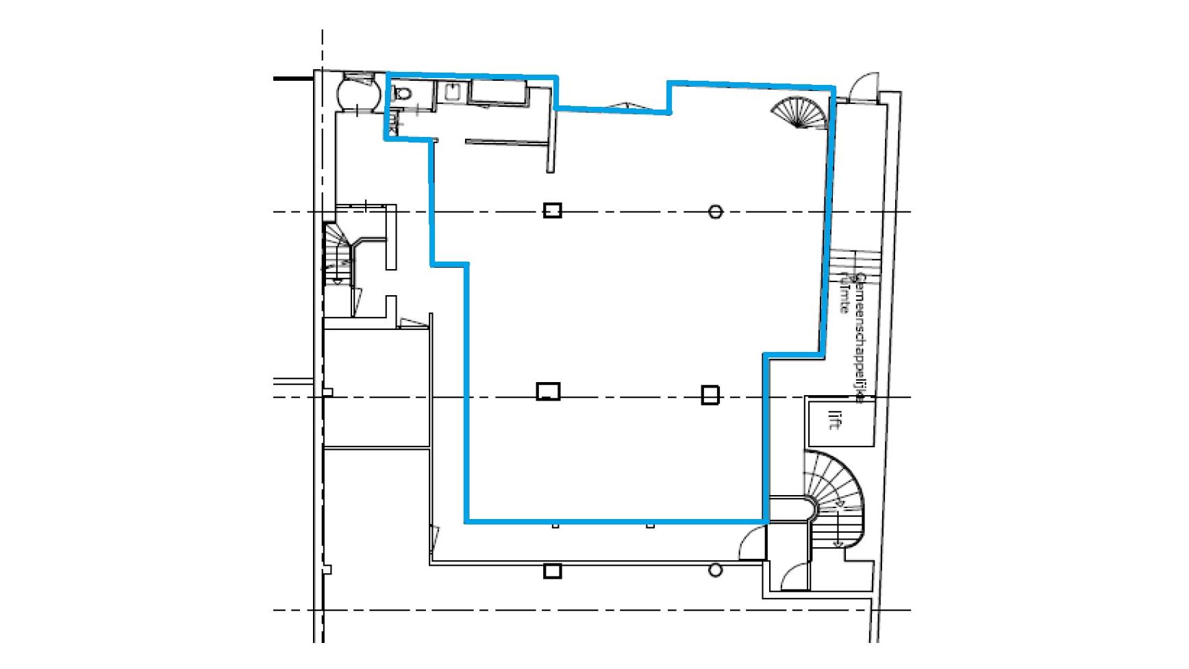 34320605_geleenstraat-30A-plattegrond-gemarkeerd